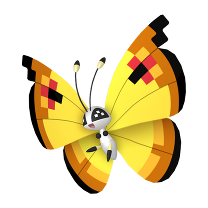 #666 Vivillon Kontinentalmuster PVP SV