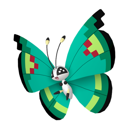 #666 Vivillon Ornamental Garden Pattern