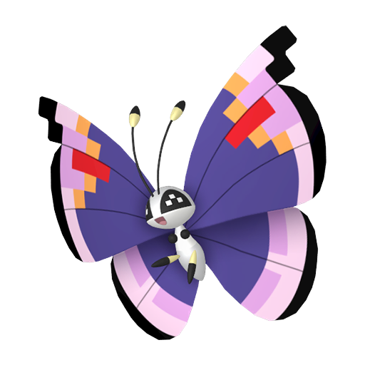 #666 Vivillon Ornate Pattern