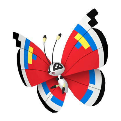 #666 Vivillon Blumenmeermuster PVP SV