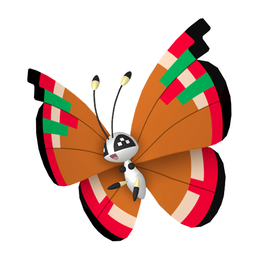 #666 Vivillon Archipelmuster PVP SV