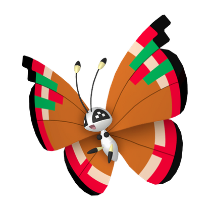 #666 Vivillon Archipelmuster PVP SV