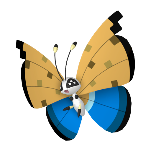 #666 Vivillon Flussdeltamuster PVP SV