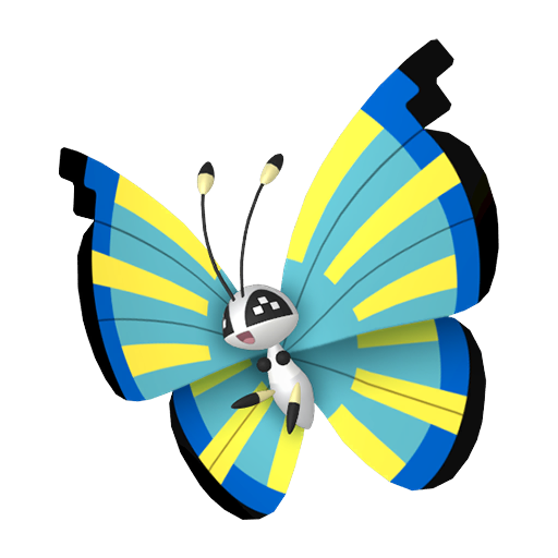 #666 Vivillon Savannenmuster PVP SV