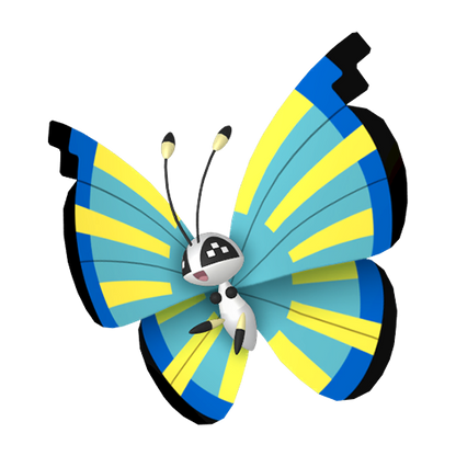 #666 Vivillon Savannenmuster PVP SV