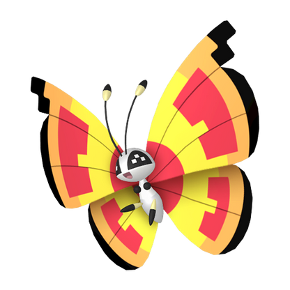 #666 Vivillon Sonnenmuster PVP SV