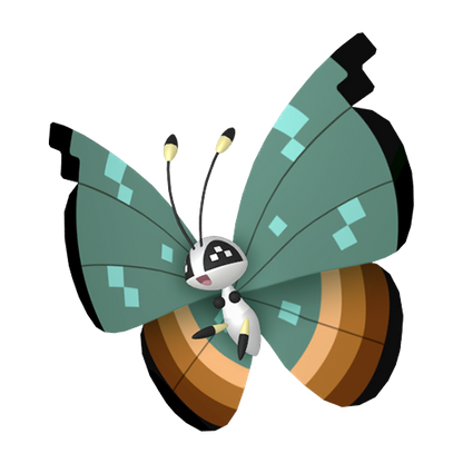 #666 Vivillon Dschungelmuster PVP SV